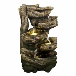 Budget π Lighted Hi-Line Gift Ltd. Cascading Branches Indoor/Outdoor Fountain With LED π