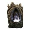 Best reviews of ✨ Lighted Hi-Line Gift Ltd. Tree Trunk Waterfall Fountain With LED ⭐