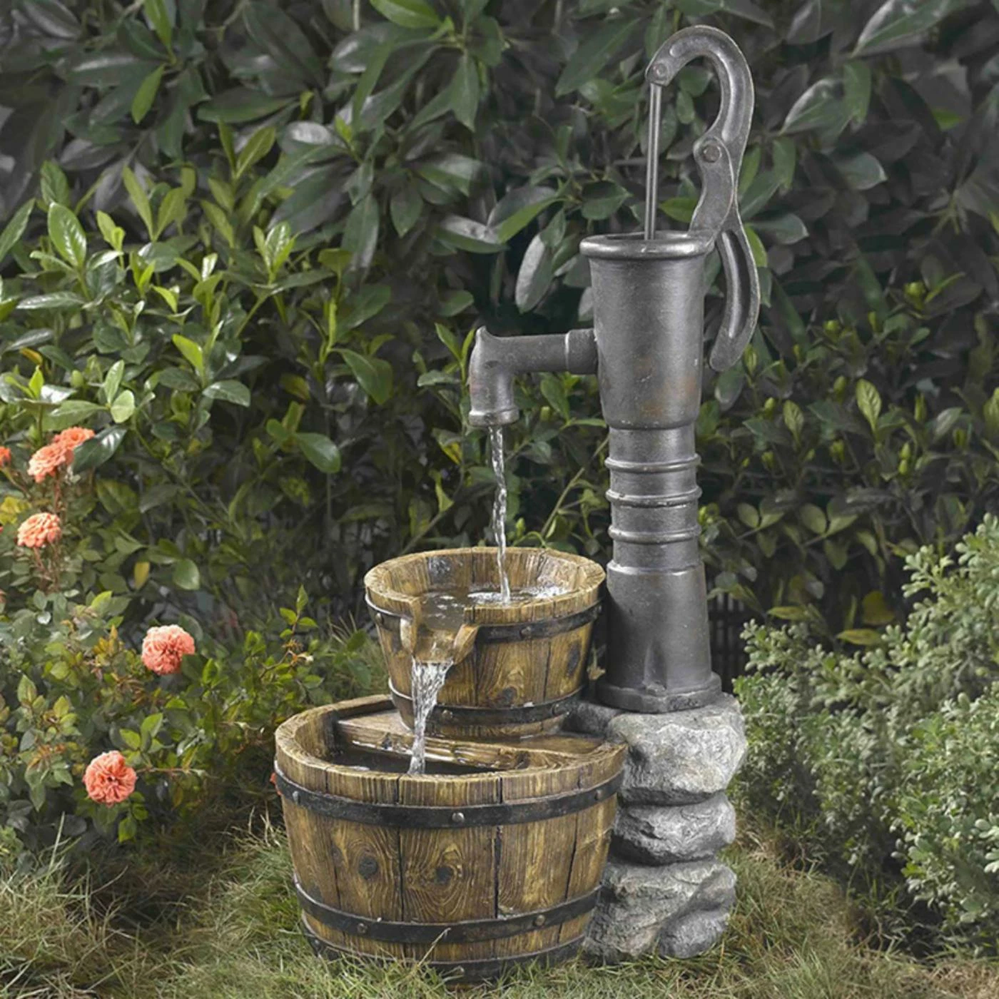 Promo π― Jeco Floor Old Fashion Water Pump Outdoor Fountain π€©