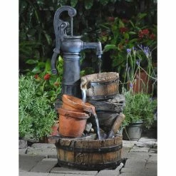 Best reviews of 👏 Lighted Jeco Classic Water Pump Outdoor Fountain With Led Light ❤️