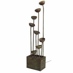 Best Pirce π€© Melrose International Flower 64 In. Indoor Floor Fountain β