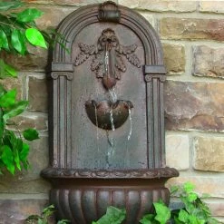 Buy ✨ Sunnydaze Decor Florence Outdoor Wall Fountain 🥰