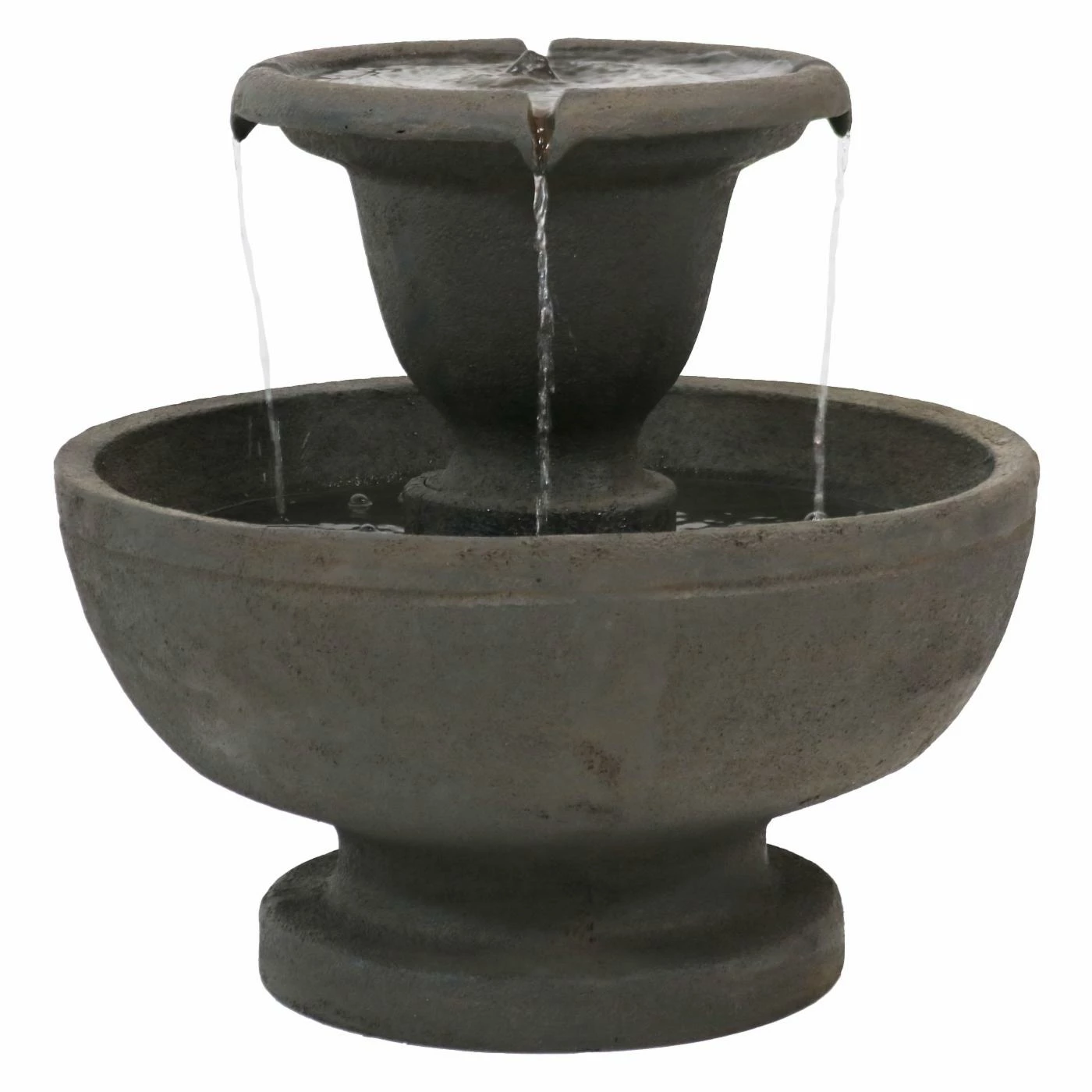 Promo π Floor Sunnydaze Decor 2-Tier Streaming Falls Outdoor Fountain π