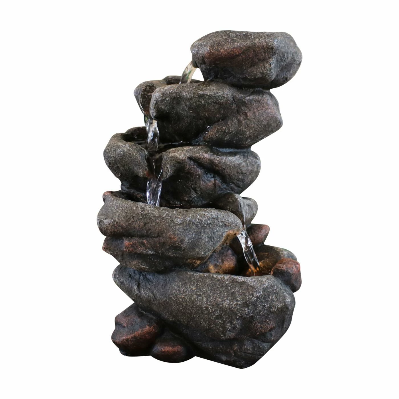 Coupon π₯° Sunnydaze Decor Rocky Falls Indoor Lighted Tabletop Water Fountain π