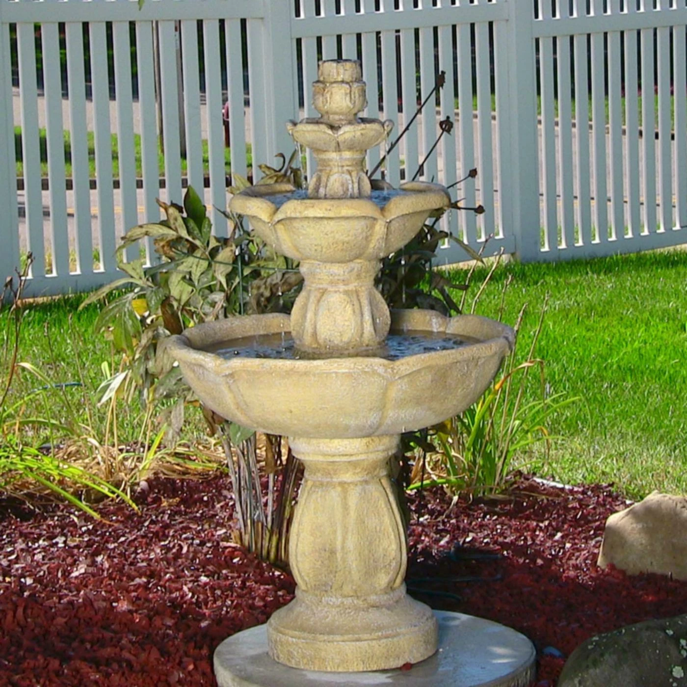 Budget π Sunnydaze Decor Sunnydaze Birds Delight Outdoor Fountain π