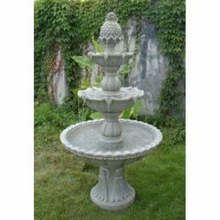 Coupon 🔥 Floor Sunnydaze Decor 3 Tier Welcome Garden Fountain 😍