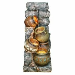 Best reviews of 🤩 Lighted Ore International Potter Pitcher Indoor / Outdoor Fountain 💯