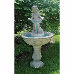 Wholesale 💯 Floor Design Toscano Abigail's Bountiful Apron Cascading Garden Outdoor Fountain 😍