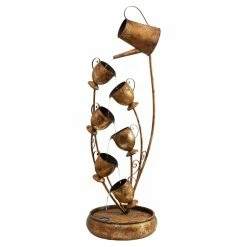 Best deal 😍 Floor Design Toscano Garden Tea Party Cascading Garden Fountain 💯