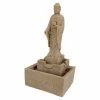 Flash Sale 🎁 Lighted Design Toscano Earth Witness Square Buddha Illuminated Garden Fountain ✔️