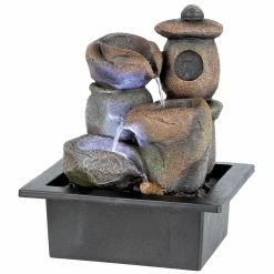 Coupon ⭐ Design Toscano Stone Pagoda Tabletop Fountain ✨