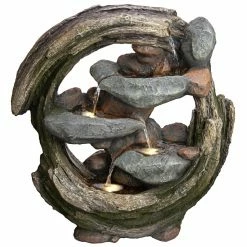 Best deal ⌛ Floor Design Toscano Mystic Ridge Cascading Waterfall Fountain ❤️