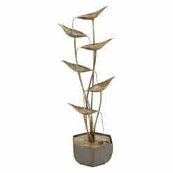 Flash Sale 👍 Floor DecMode Cascade Metal Fountain 🌟