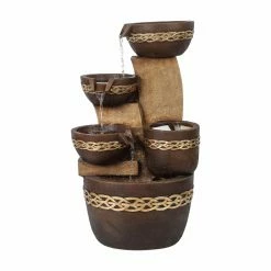 Best deal π Floor LuxenHome Tiered Pots Outdoor Fountain β¨