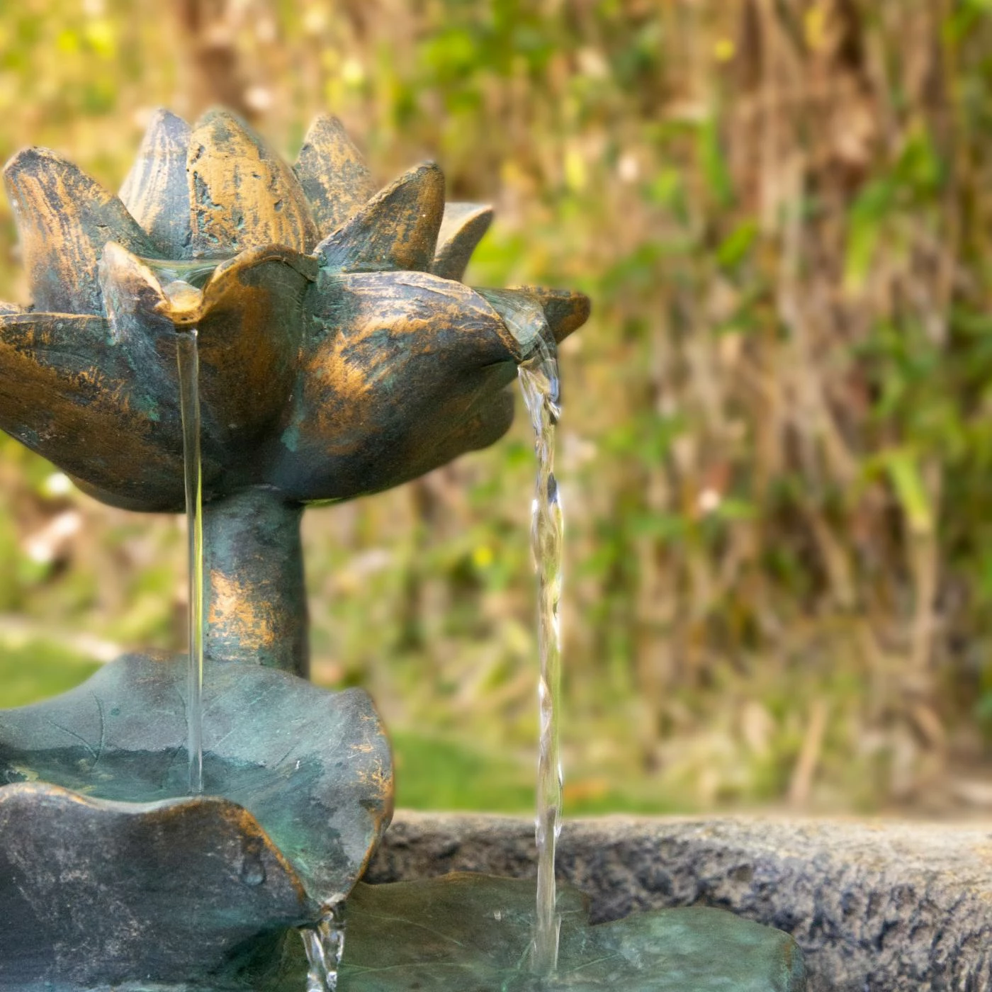 New π Floor Alpine Lotus Rock LED Outdoor Fountain β¨ - Image 5