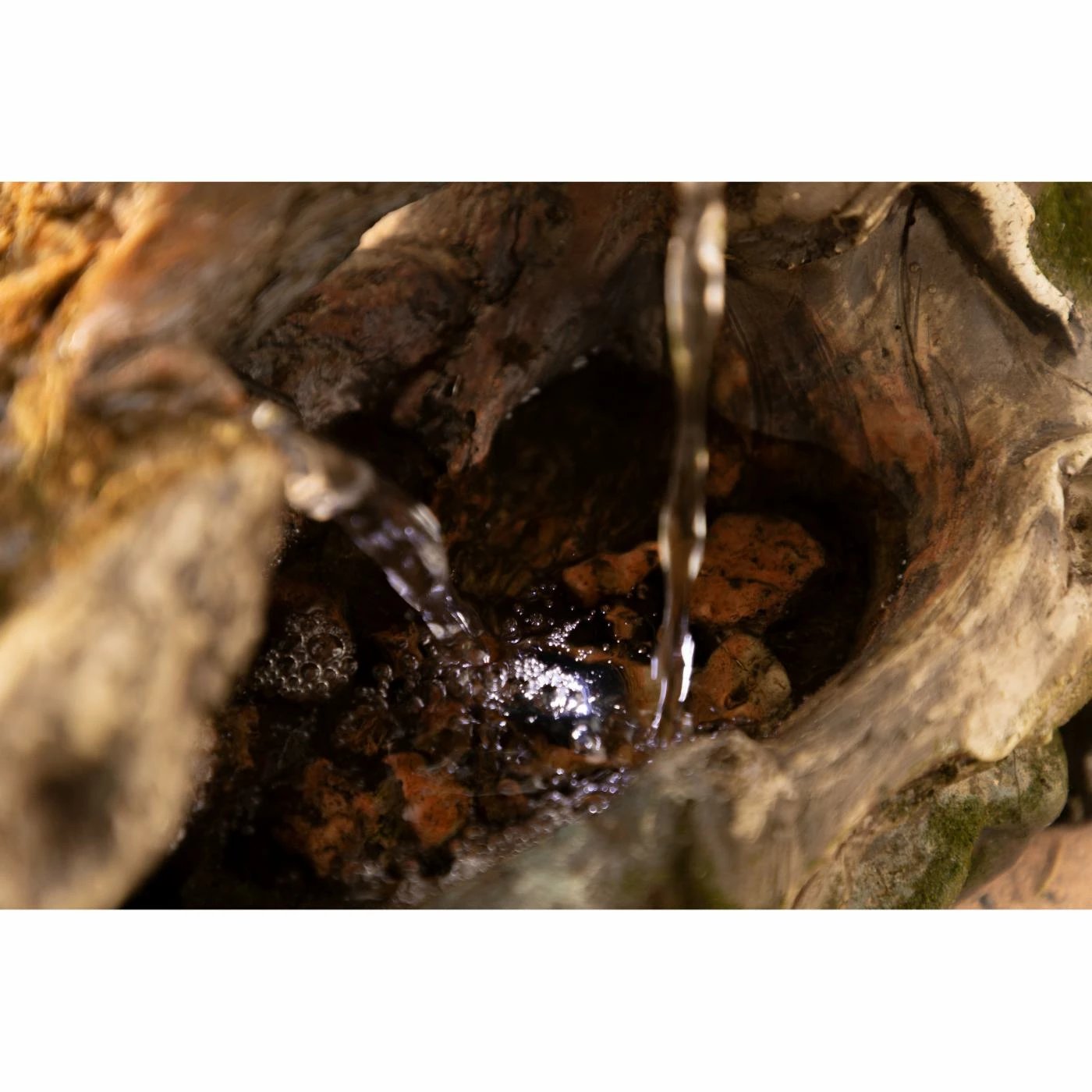 Discount π Alpine 3 Tier Rainforest Tabletop Indoor/Outdoor Fountain With LED Lights π - Image 5