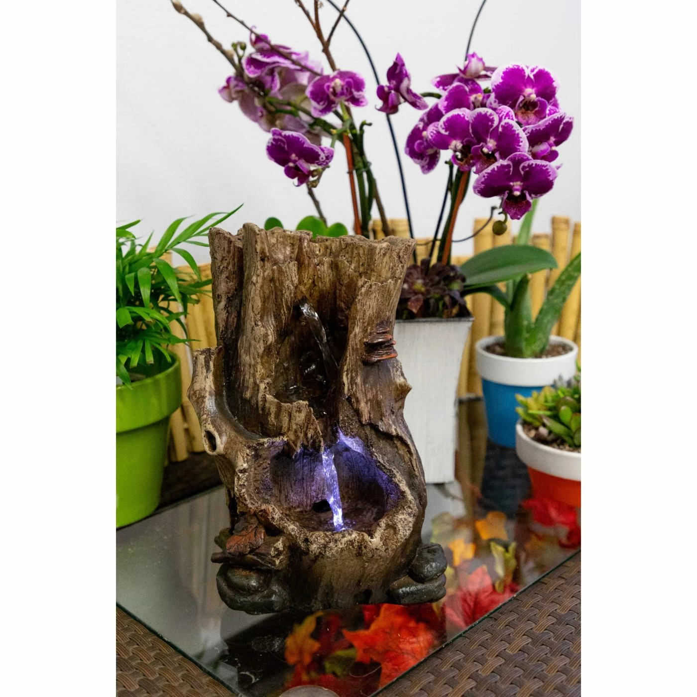 Promo β Alpine Willow Tabletop Outdoor Fountain With LED Light π - Image 5