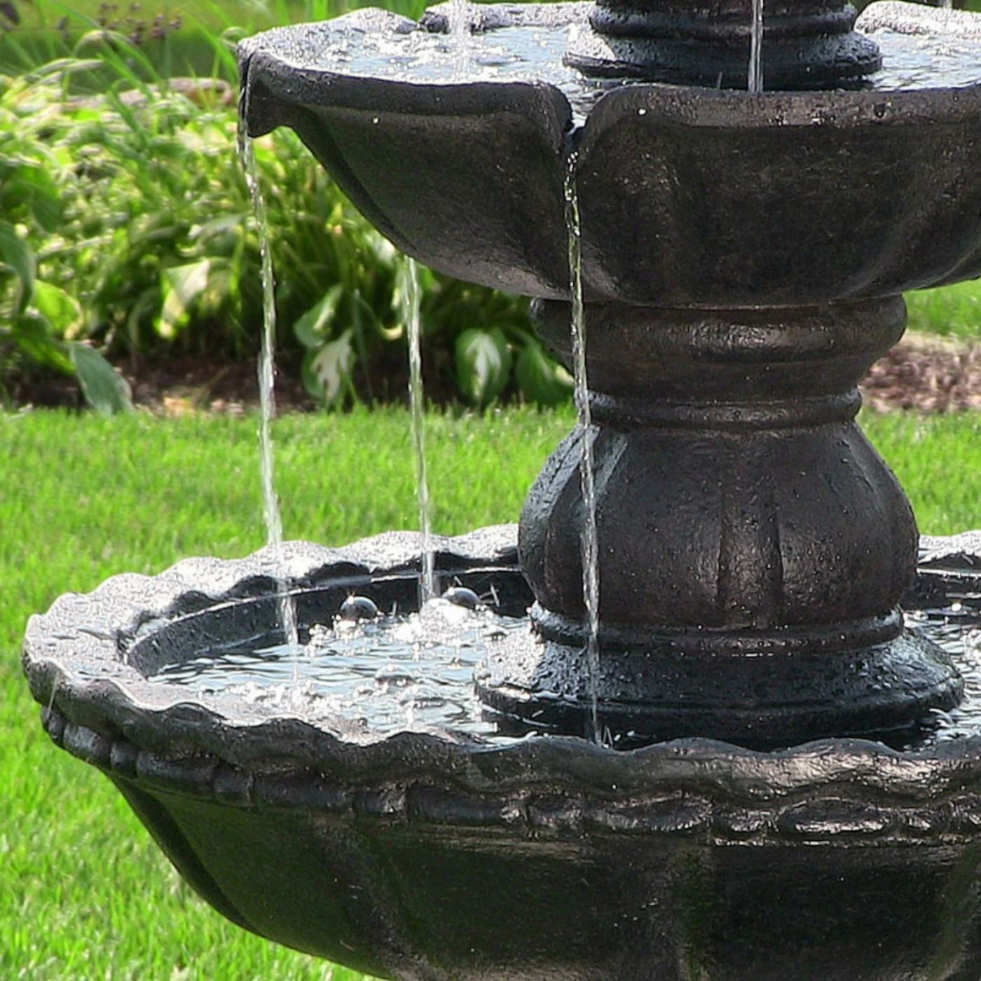 Cheap π Sunnydaze Decor Floor Sunnydaze 4 Tier Pineapple Fountain π - Image 5