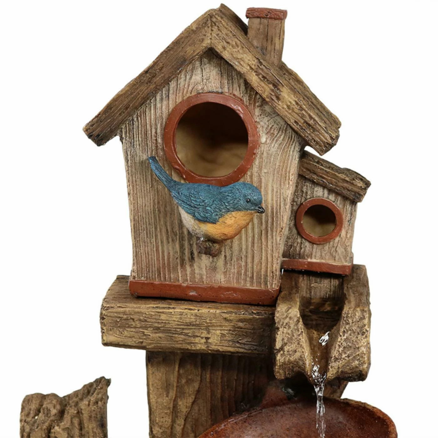 Outlet β Floor Sunnydaze Decor Bluebird House And Buckets Outdoor Garden Water Fountain π - Image 5